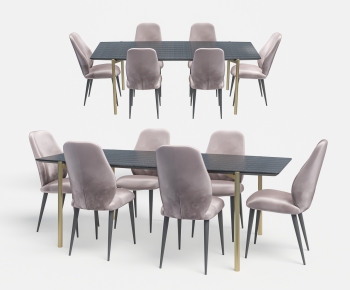 Modern Dining Table And Chairs-ID:862828972