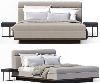 Modern Double Bed-ID:991218099