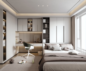 Modern Bedroom-ID:825567019