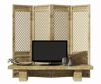 New Chinese Style TV Cabinet-ID:700730096
