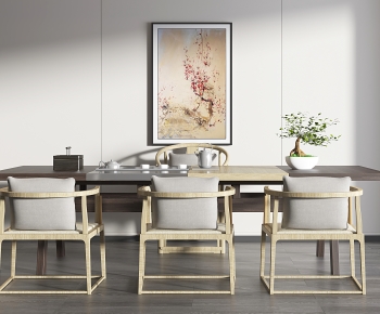New Chinese Style Tea Tables And Chairs-ID:462776902