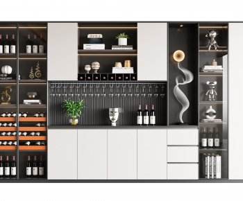 Modern Wine Cabinet-ID:383419045