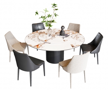 Modern Dining Table And Chairs-ID:761001166