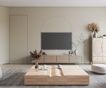 Wabi-sabi Style A Living Room-ID:354597091