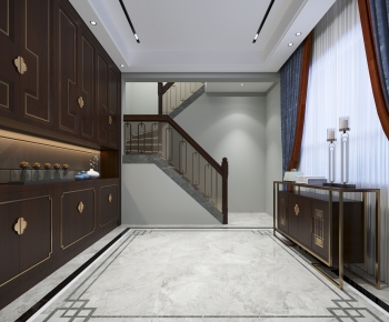 New Chinese Style Hallway-ID:432899066