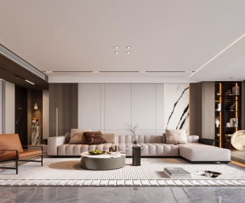 Modern A Living Room-ID:699779033