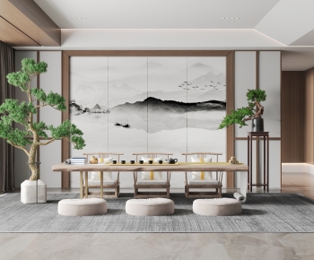 New Chinese Style Tea House-ID:220289956