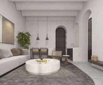 Wabi-sabi Style A Living Room-ID:321680077