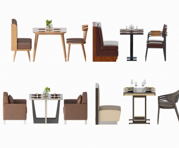 Modern Dining Table And Chairs-ID:411726952