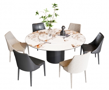 Modern Dining Table And Chairs-ID:534044988