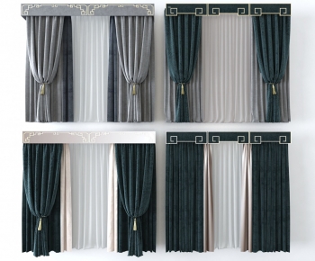 New Chinese Style The Curtain-ID:161703117