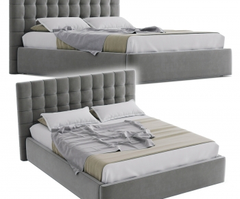 Modern Double Bed-ID:468308915