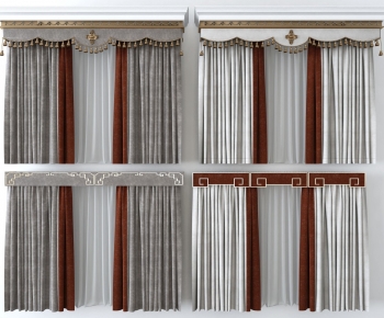New Chinese Style The Curtain-ID:996414904