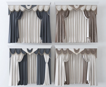 Simple European Style The Curtain-ID:109318026