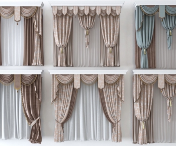 Simple European Style The Curtain-ID:421983005