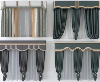 Simple European Style The Curtain-ID:582700972