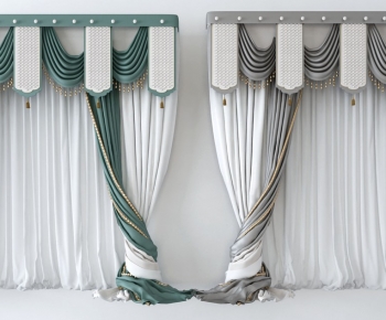 Simple European Style The Curtain-ID:251544953