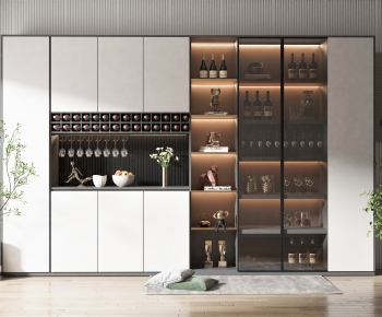 Modern Wine Cabinet-ID:100009493
