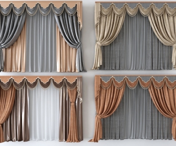 Simple European Style The Curtain-ID:598730097