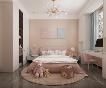 Nordic Style Girl's Room Daughter's Room-ID:897171975