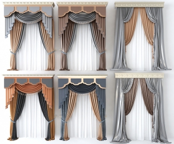 Simple European Style The Curtain-ID:260612964