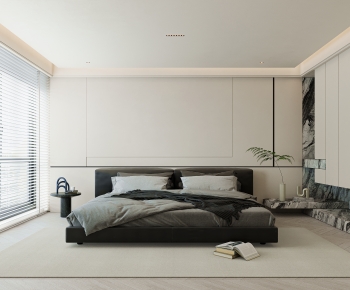 Modern Wabi-sabi Style Bedroom-ID:814549957