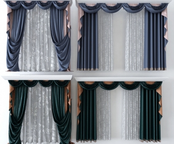 Simple European Style The Curtain-ID:942257881