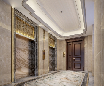 New Chinese Style Elevator Hall-ID:875929128