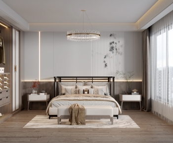 New Chinese Style Bedroom-ID:138611083