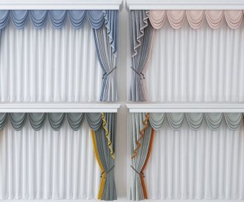 Simple European Style The Curtain-ID:242625009