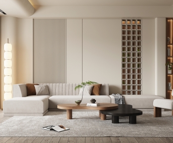 Wabi-sabi Style A Living Room-ID:561722042