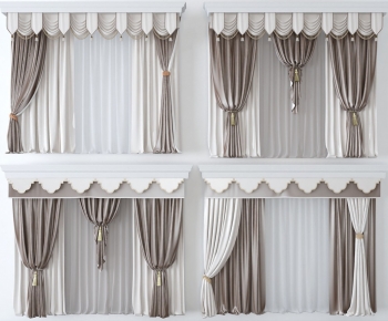Simple European Style The Curtain-ID:458389049