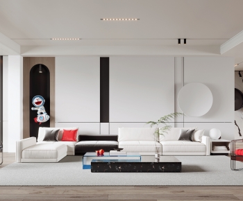 Modern A Living Room-ID:931643961