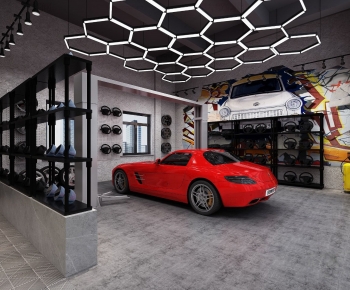 Industrial Style Automobile 4S Shop-ID:403162007