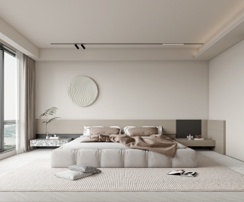 Modern Wabi-sabi Style Bedroom-ID:213944919