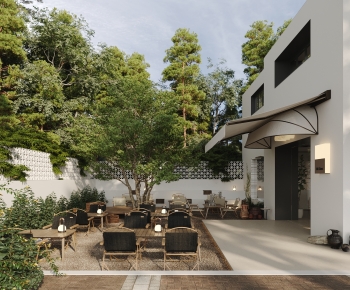 Modern Courtyard/landscape-ID:429925926