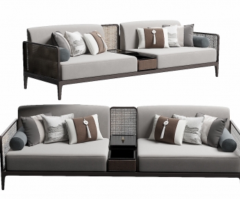 New Chinese Style A Sofa For Two-ID:136418107