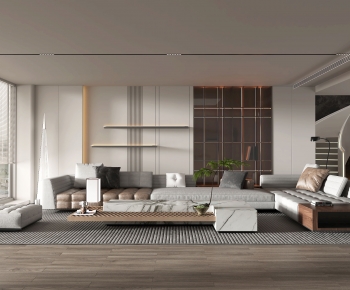 Modern A Living Room-ID:356319909