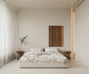 Modern Wabi-sabi Style Bedroom-ID:432538033