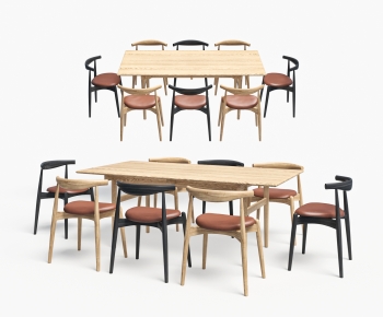 Modern Dining Table And Chairs-ID:442326071