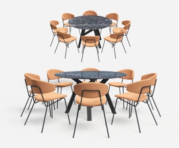 Modern Dining Table And Chairs-ID:661730875