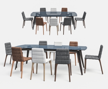 Modern Dining Table And Chairs-ID:417788989