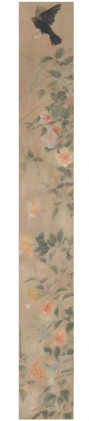 新中式花鸟国画-ID:501096015