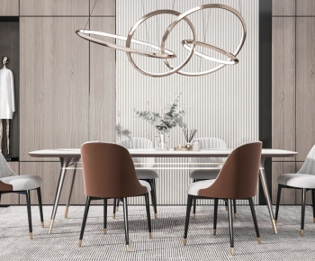 Modern Dining Table And Chairs-ID:325208905
