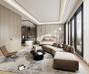 New Chinese Style Bedroom-ID:288769967