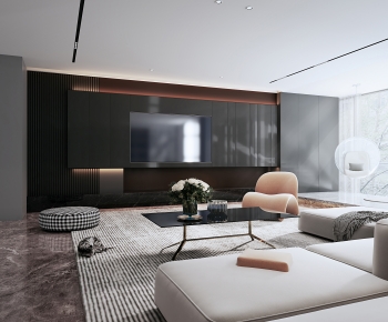 Modern A Living Room-ID:198174009