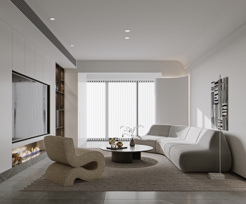 Modern A Living Room-ID:481543066