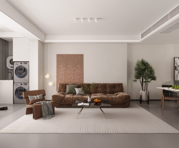 Modern A Living Room-ID:996088983