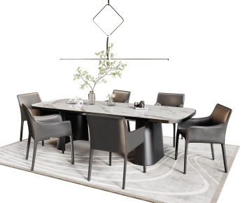 Modern Dining Table And Chairs-ID:227767944