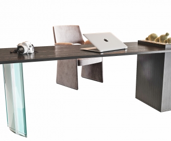 Modern Computer Desk And Chair-ID:462044009